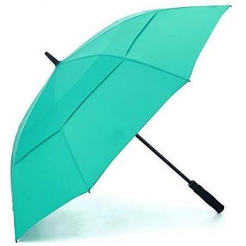 DualShield Rumblella Golf Umbrella – 55” Windproof, UPF 50+ (Mint)