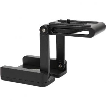 Support de caméra reflex DSLR en alliage d'aluminium noir avec tête à boule type Z