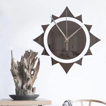 Décor 3D Horloge Mural Luxe