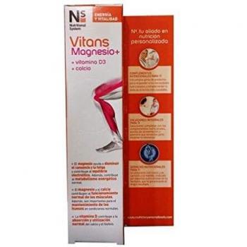 NS VITANS MAGNESIO+ 15 COMPRIMIDOS EFERVESCENTES