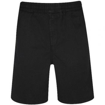 Shorts Carhartt Flint Nero Pantaloncini
