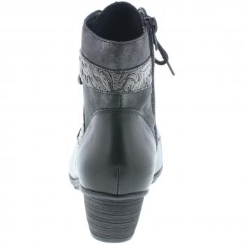 Remonte Damen R7570 Stiefelette, schwarz/Asphalt/Graphit/schwarz / 02, 41 EU