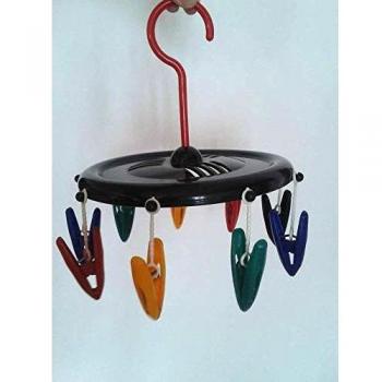 QuickHold 50x 88mm Spring Pegs – Multi-Color, 9-Coil Design