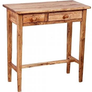 Table Basse en Tilleul Noyer 73x36x75 cm