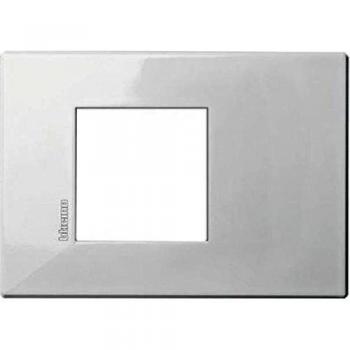 Placca Bianco Axolute Air Bticino Bianca 2 Posti HW4819HD