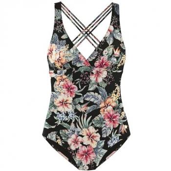 LASCANA Damen Badeanzug Salsa