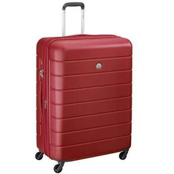 Delsey Paris LAGOS Sac de voyage cabine, 76 cm, 120 litres, Rouge
