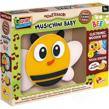 Giocattolo in legno Montessori Musichini Ape