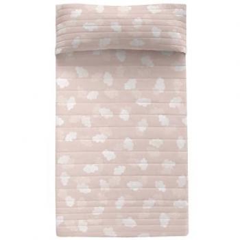 Rosa Cloud Colcha Básica para Niños