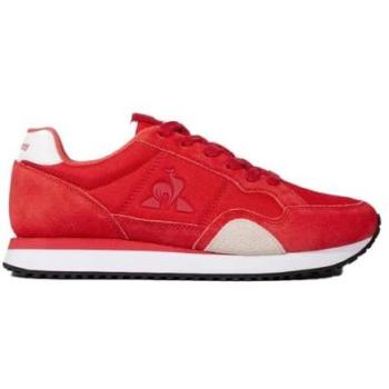 Jet Star 2 “Fire” Trainers by Le Coq Sportif – Red & White, Size UK 6.5