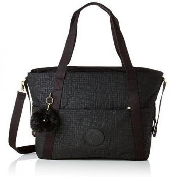 Kipling LITTLE HEART School Bag, 50 cm, 19 liters, Black Pylon Emb