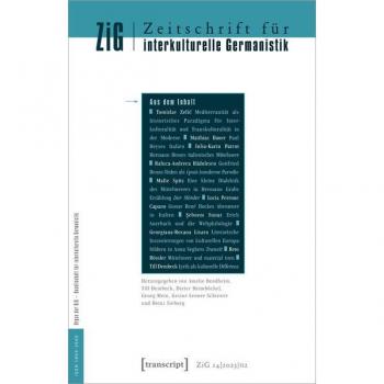 Zeitschrift für interkulturelle Germanistik