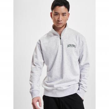 Sudadera sin capucha Jack&Jones Josh gris para hombre