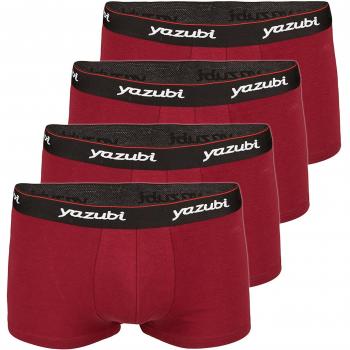 Klein Boxershorts Männer Slips Rot, 4er Set XXL