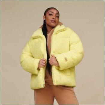 UGG Outlet Chaqueta Poliéster Amarilla Emmalyn