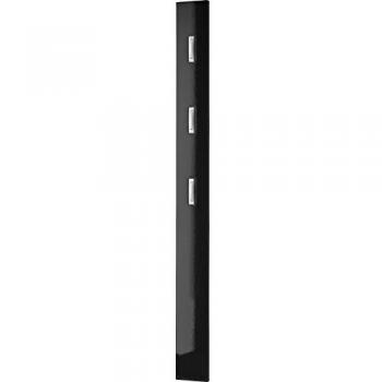 Germania Black Hallway Coat Rack Panel
