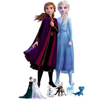 Star Cutouts – Collection Carton Disney: Anna, Elsa + 6 Minis