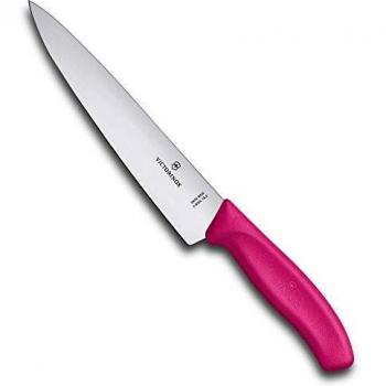 Victorinox Cuchillo Trinchar 19 cm – Colores Rosa y Negro
