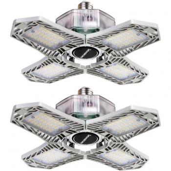 Luces LED Deformables para Taller, Estacionamiento, Almacén, IP65, 150W