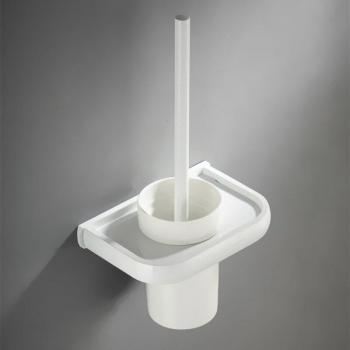 Ceramic and Brass Bathroom Hardware Set