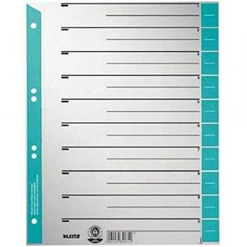 Plaques de séparation A4 modèle 1652, lot de 25, grammage 230 g/m², teinte bleu pâle