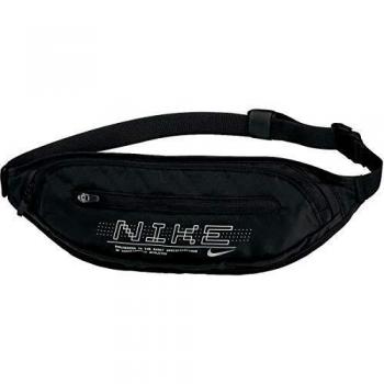 Sac Banane Nike Polyester Noir et Argent