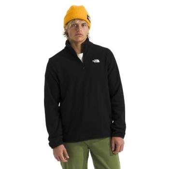 Black Glacier 1/4‑Zip Fleece Pullover – XL