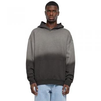 Urban Classics Sun Bleached Hoody Kapuzenpulli schwarz/grau