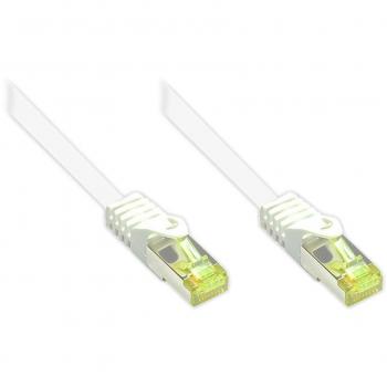 Alcasa 8070R-010W 1m White Cat7 Cable