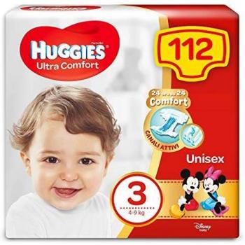 Huggies Pannolini Ultra Comfort, Taglia 3