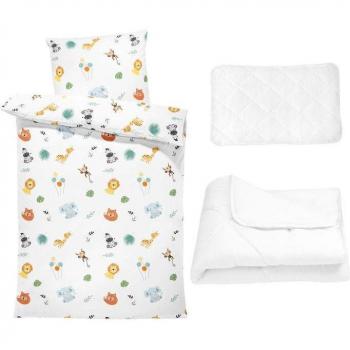 Lit Enfant Toty Baby – Couette Safari 100×135 cm, housse en coton
