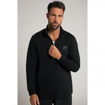 Felpa JAY-PI polo zip collo alto donna black 3XL