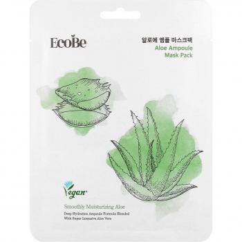 Tissu Masque Aloe ÉcoBe 25 ml – Rajeunissant