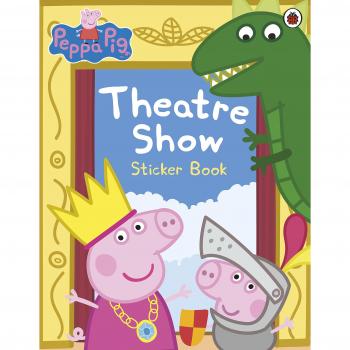 Peppa Pig: Theatre Show Sticker Book. Ladybird 9780718197834 Free Shipping**