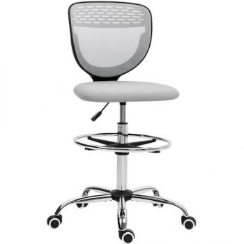 Vinsetto Height-Adjustable Draughtsman Chair