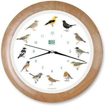 KooKoo Singvögel Uhr mit Vogelstimmen