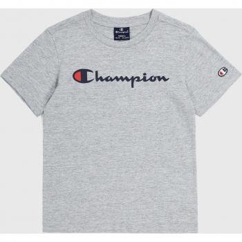 Camiseta Champion M/c Junior Big Logo en Gris