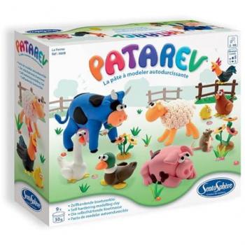 Set de pâte à modeler SentoSphère Patarev, thème ferme