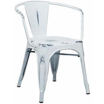 SKLUM Chaise avec accoudoirs LIX Vintage Blanc Cassé