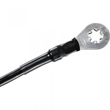 Tuyau tressé en polyester noir 10 à 13 mm HellermannTyton