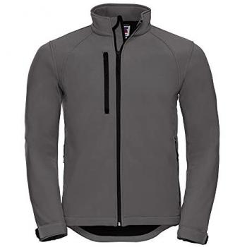 Veste anti‑vent Russell pour hommes, taille 3XL, gris – Code UTBC562