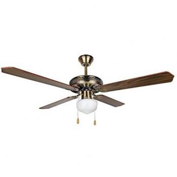 Ventilador de techo con luz orbegozo cl 06132 m oro viejo