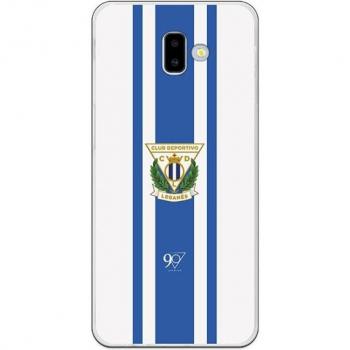 Funda Leganés Blanquiazul para Galaxy J6 Plus