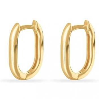 Christ, Ohrringe, Creole, 585er Gelbgold