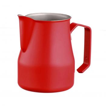 Motta 500 ml Red Milk Pitcher – Stainless Steel Professional Jug