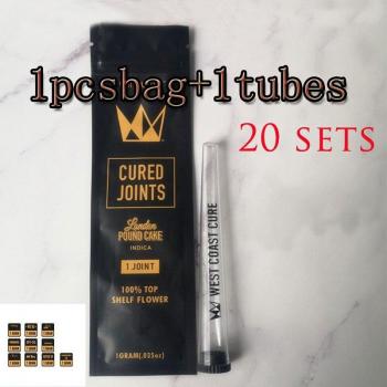 Sacs pour joints d'étanchéité avec tubes en plastique pré-roulés