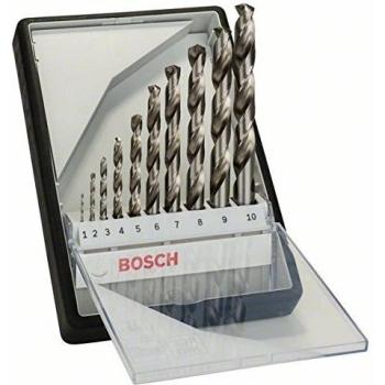 Bosch Professional Set de 10 brocas para metal HSS-G