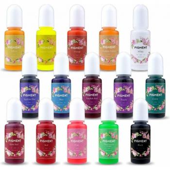 Kit Artisané : Pigments Époxy 15 Couleurs + Savon Liquide