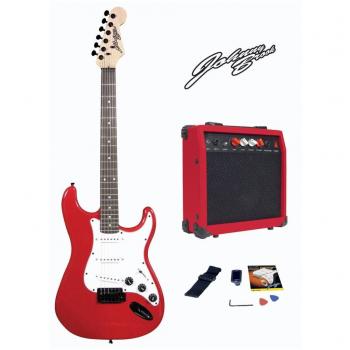 Johnny Brook Standard Guitar Kit with 20W Colour Coded Combo Amplifier