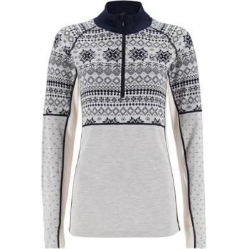 Top a Manica Lunga con Mezza Zip Vilma Donna